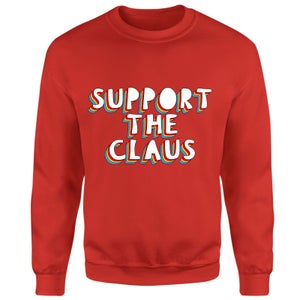 Support The Claus Sweatshirt - Red