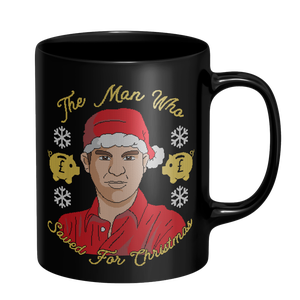 Martin Lewis Saves Christmas Mug - Black