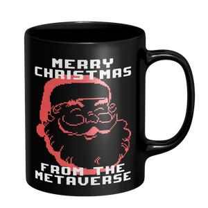 Merry Christmas From The Metaverse Mug - Black