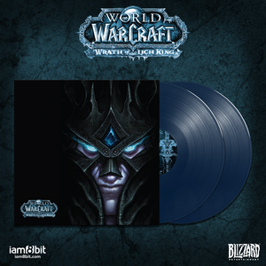 iam8bit - World of Warcraft: Wrath of the Lich King 2xLP Ice Crown Blue Vinyl