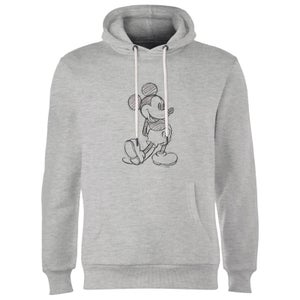 Disney Mickey Mouse Sketch Hoodie - Grey