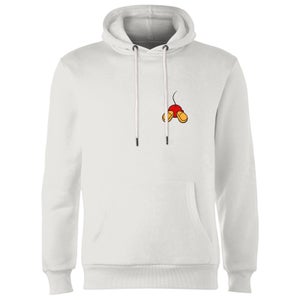 Disney Mickey Mouse Backside Hoodie - White
