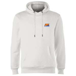 Back To The Future 35 Hill Valley Front Hoodie - White