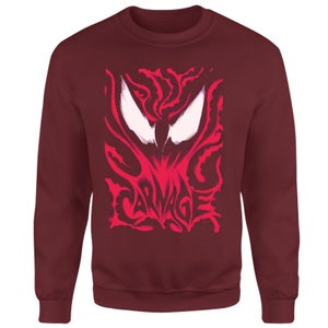 Venom Carnage Sweatshirt - Burgundy