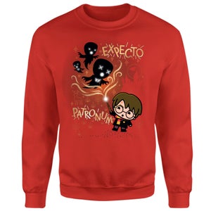 Harry Potter Kids Expecto Patronum Sweatshirt - Red