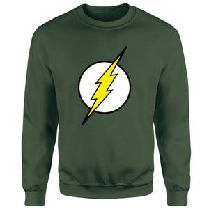 Justice League Flash Logo Sweatshirt - Green