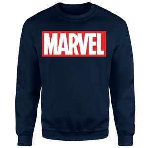 Marvel Logo Sweatshirt - Navy