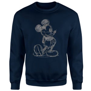 Sudadera Sketch de Mickey Mouse Disney - Azul marino