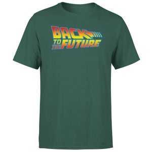 Back To The Future Classic Logo Men's T-Shirt - Green
