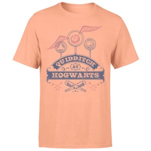 Harry Potter Quidditch At Hogwarts Men's T-Shirt - Coral