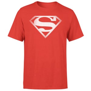 Superman Spot Logo Men's T-Shirt - Red
