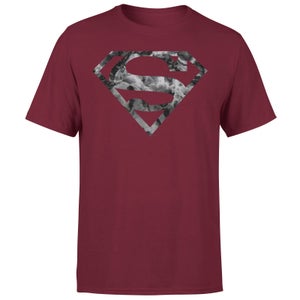 Camiseta para hombre Marble Superman Logo - Burdeos