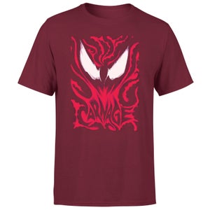 Venom Carnage Men's T-Shirt - Burgundy