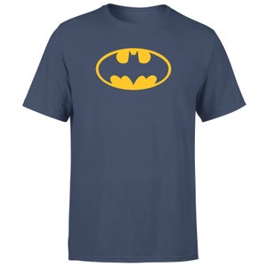 Justice League Batman Logo Men's T-Shirt - Navy