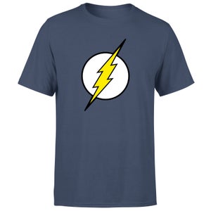Justice League Flash Logo Men's T-Shirt - Navy