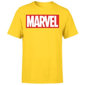 Marvel Logo Men's T-Shirt - Yellow