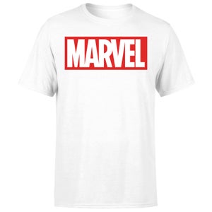 Marvel Logo Men's T-Shirt - White