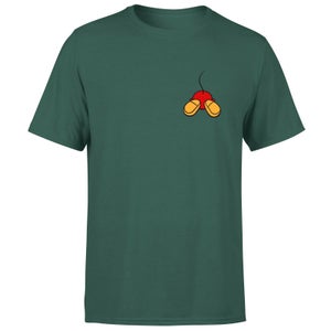 Disney Mickey Mouse Backside Men's T-Shirt - Green
