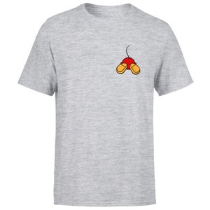 Disney Mickey Mouse Backside Men's T-Shirt - Grey