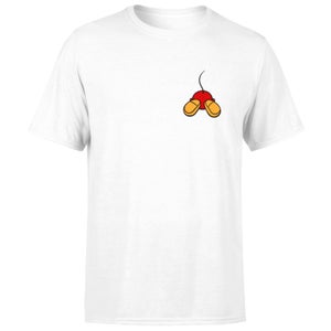 Disney Mickey Mouse Backside Men's T-Shirt - White