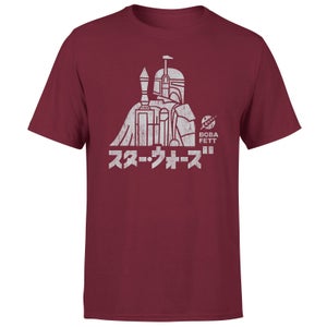 Star Wars Kana Boba Fett Men's T-Shirt - Burgundy