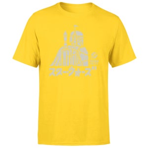 Camiseta Kana Boba Fett para hombre de Star Wars - Amarillo