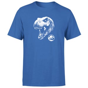 Jurassic Park T Rex Men's T-Shirt - Blue