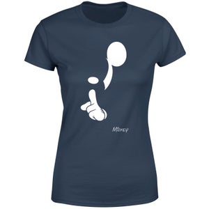 Disney Shush Women's T-Shirt - Navy