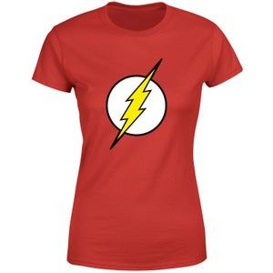 Justice League Flash Logo Women's T-Shirt - Red