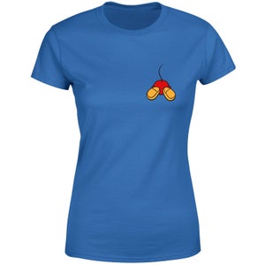 Disney Mickey Mouse Backside Women's T-Shirt - Blue