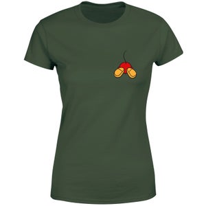Disney Mickey Mouse Backside Women's T-Shirt - Green