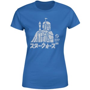 Camiseta Kana Boba Fett para mujer de Star Wars - Azul