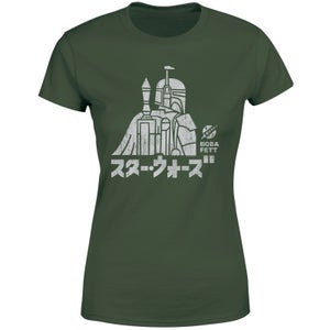 Camiseta Kana Boba Fett para mujer de Star Wars - Verde