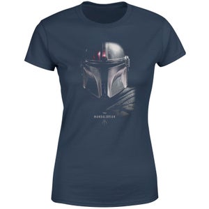 Star Wars The Mandalorian Poster Women's T-Shirt - Navy