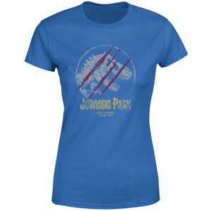 Camiseta Jurassic Park Lost Control para mujer - Azul