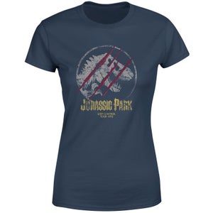 Jurassic Park Lost Control Women's T-Shirt - Navy