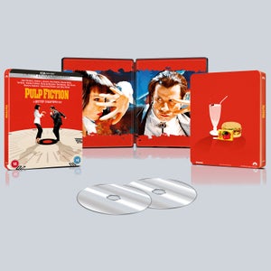Pulp Fiction 4K Ultra HD Steelbook (Blu-ray inclus)
