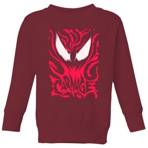 Venom Carnage Kids' Sweatshirt - Burgundy