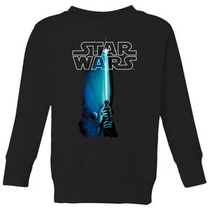 Star Wars Classic Lightsaber Kids' Sweatshirt - Black