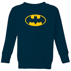 Justice League Batman Logo Kids' Sweatshirt - Navy