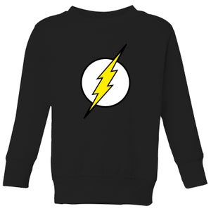 Sudadera para niño Justice League Flash Logo - Negro