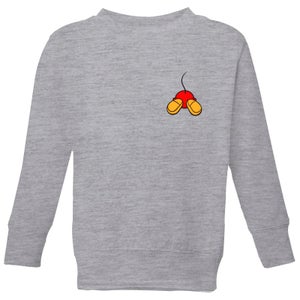 Disney Mickey Mouse Backside Kids' Sweatshirt - Grey