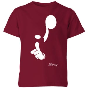 Disney Shush Kids' T-Shirt - Burgundy