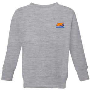 Back To The Future 35 Hill Valley Front Kids' Sweatshirt - Grey