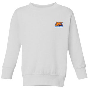 Back To The Future 35 Hill Valley Front Kids' Sweatshirt - White
