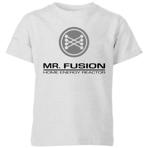 Back To The Future Mr Fusion Kids' T-Shirt - Grey