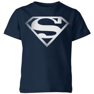 Superman Spot Logo Kids' T-Shirt - Navy