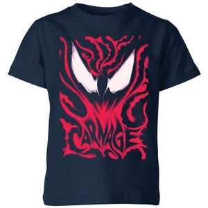 Venom Carnage Kids' T-Shirt - Navy