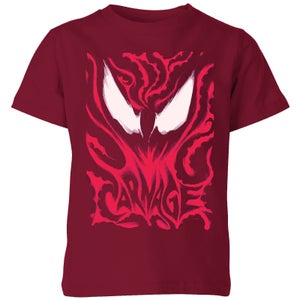Venom Carnage Kids' T-Shirt - Burgundy