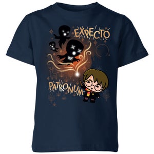 Camiseta para niño Expecto Patronum de Harry Potter para niños - Azul marino